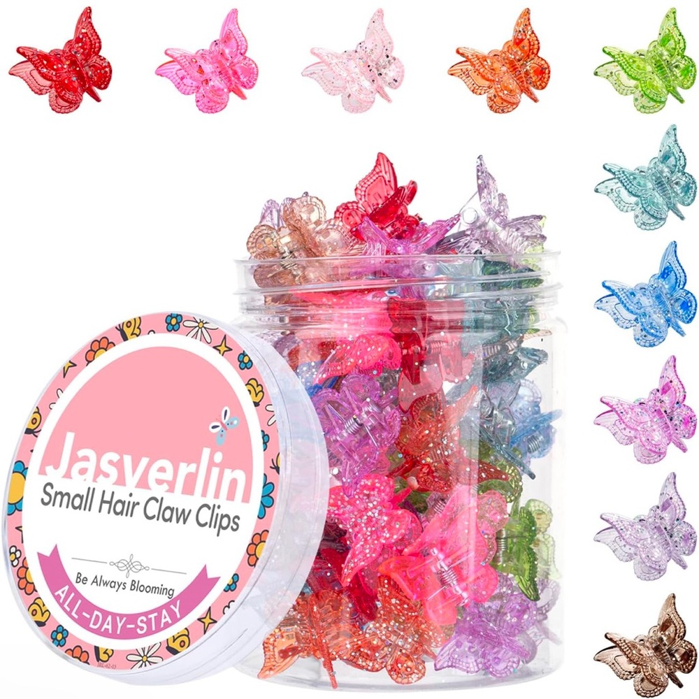 NEW Y2K Small Hair Clips 10PK